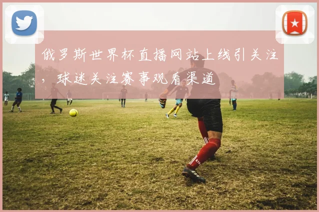 俄罗斯世界杯直播网站上线引关注，球迷关注赛事观看渠道